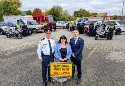 MEDIA RELEASE: CAA brings road safety partners and first responders together to urge drivers to slow down and move over featured image