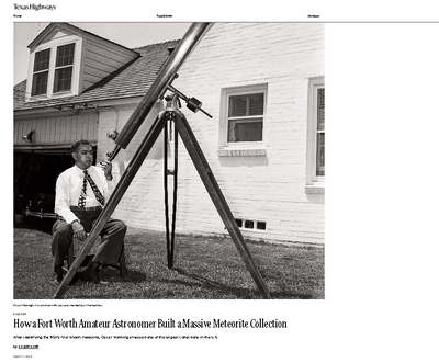 From Amateur Passion to Global Science: How Meteorites Tell the Story of Our Solar System featured image