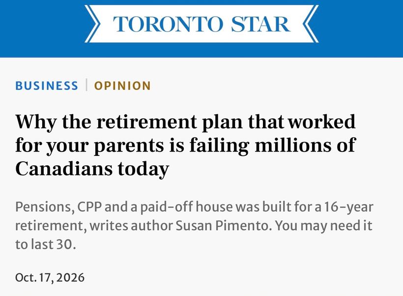 Why the retirement plan that worked for your parents is failing millions of Canadians featured image